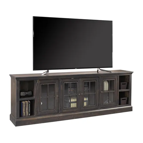 Churchill Smokey Grey 96" Console w/ 4 Doors