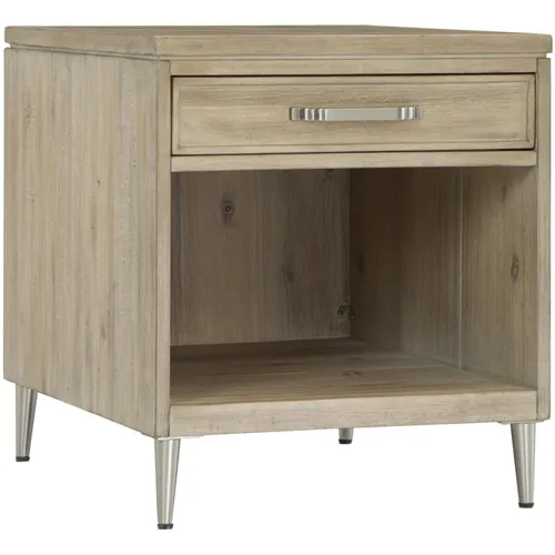 Maddox End Table - Biscotti