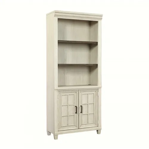 Caraway Door Bookcase - White