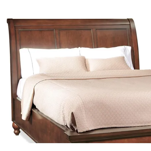 Cambridge Brown Cherry Queen Sleigh Headboard