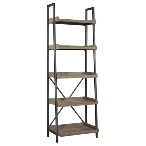 Trellis Open Bookcase - Desert Brown