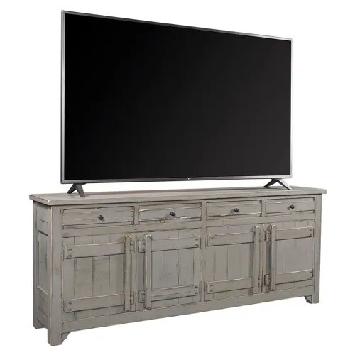 Reeds Farm 85" Console - Weathered Grey