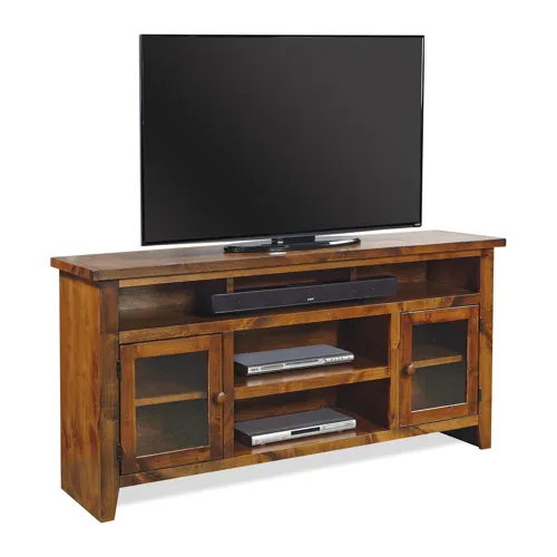Alder Grove 65" Console w/Doors - Fruitwood