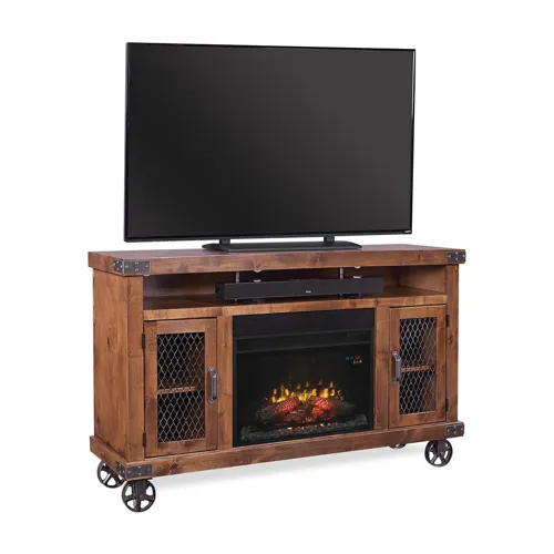 62" Fireplace Console