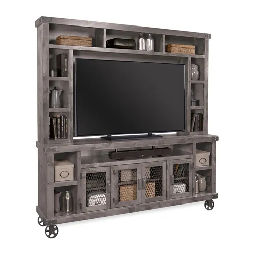 84" Console & Hutch
