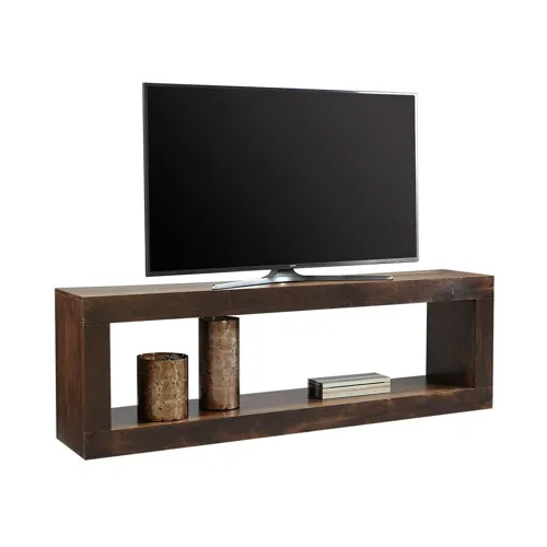 Nova Alder 84" Open Console - Tobacco