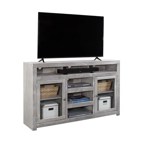 65" Highboy Console w/ 2 Doors
