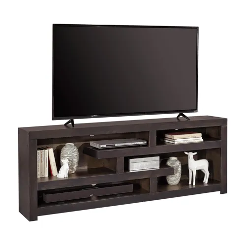 Ghost Black 72" Open Display/Console