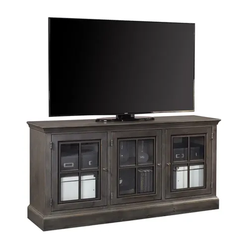 Churchill 66" Console w/3 Doors - Ghost Black