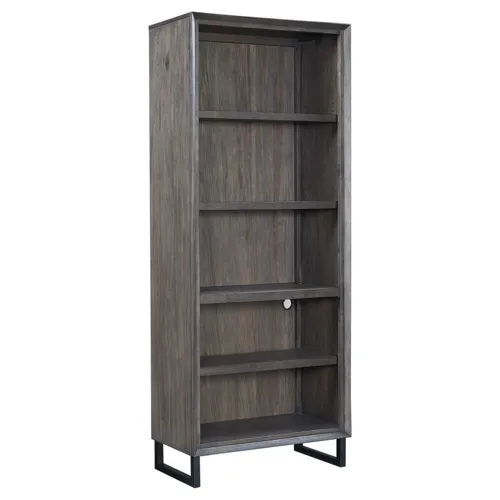 Harper Point Open Bookcase - Fossil