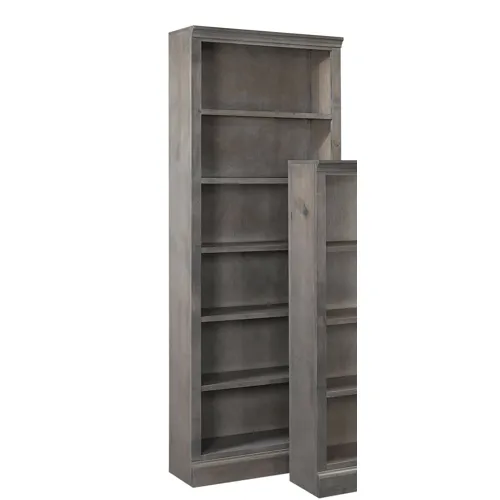 Churchill 84" Bookcase w/5 Fixed Shelves - Brindle
