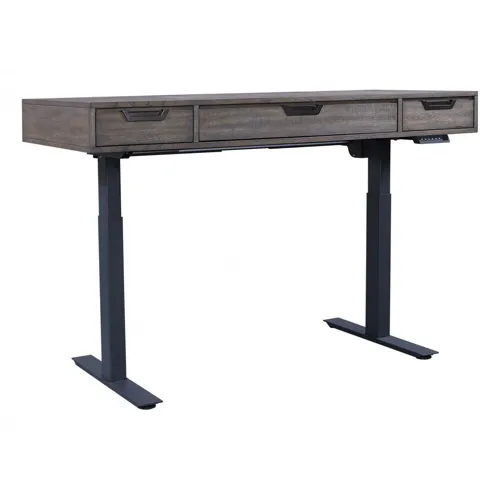 Harper Point 60" Adjustable Lift Desk - Fossil