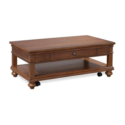 Oxford Cocktail Table - Whiskey Brown