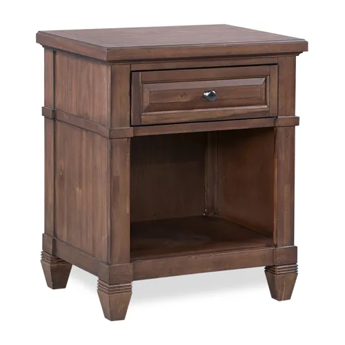 Thornton Sienna 1 Drawer Nightstand - Sienna