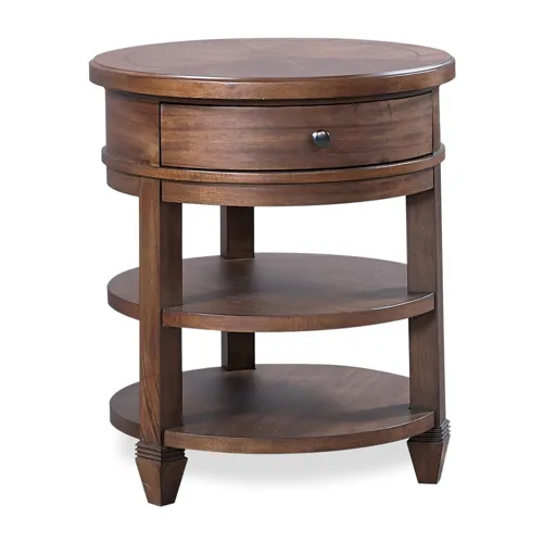 Thornton Round Nightstand - Sienna