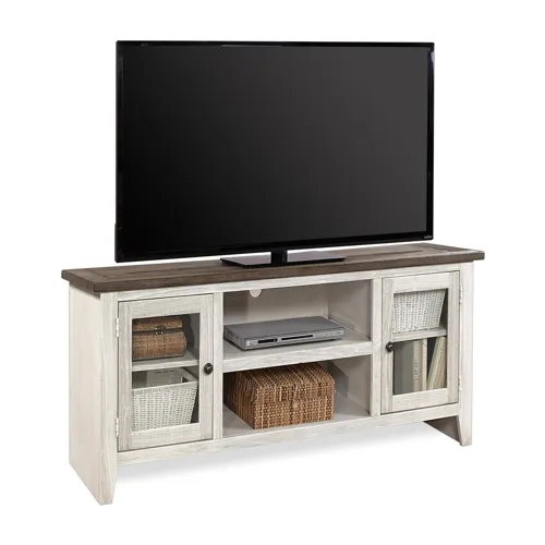 Eastport 58" Console w/ 2 Doors - Drifted White