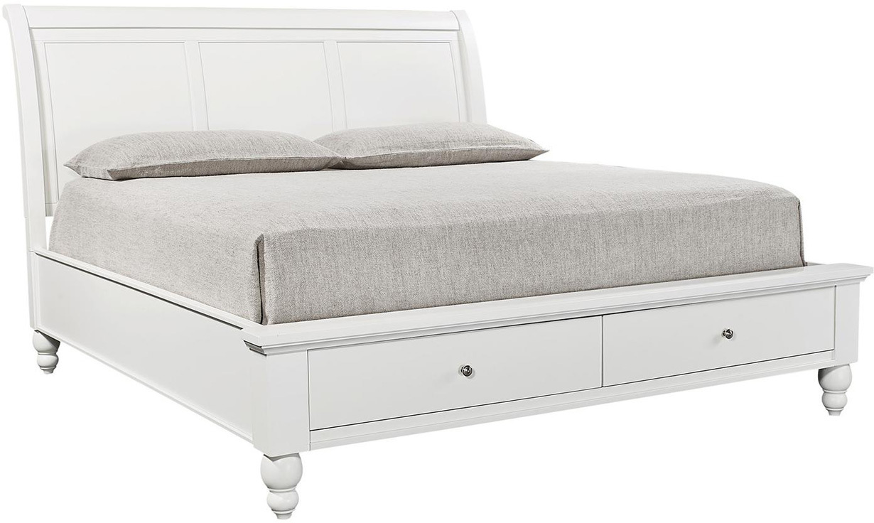 Cambridge King Sleigh Storage Bed - Thumbnail 4