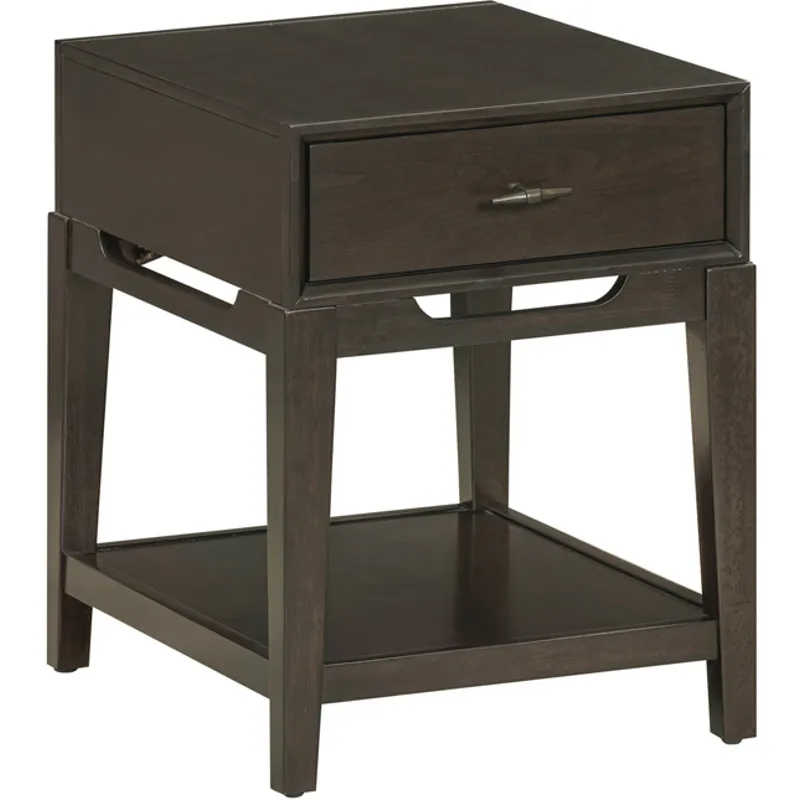 Sutton Chairside Table - French Roast
