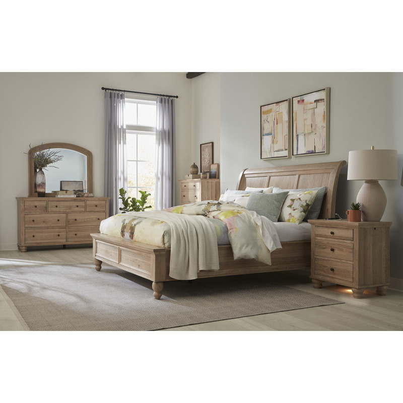Cambridge Queen Sleigh Headboard