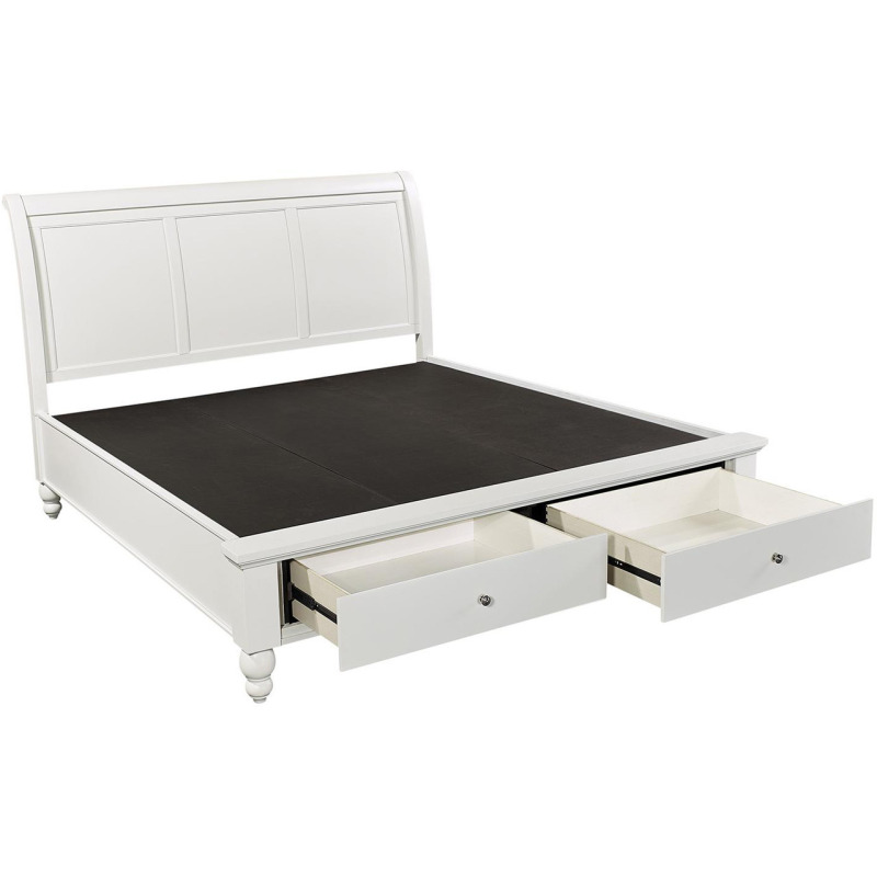 Cambridge Queen Storage Sleigh Bed - Thumbnail 2