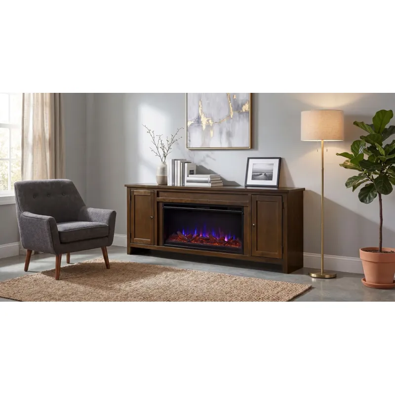 Grant 82" Console w/42" Fireplace