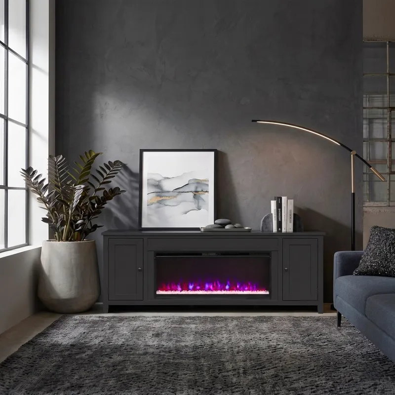 Grant 82" Console w/42" Fireplace