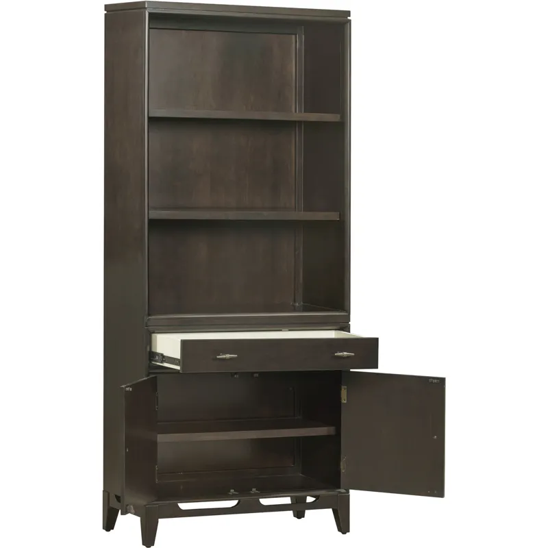 Sutton Door Bookcase - French Roast