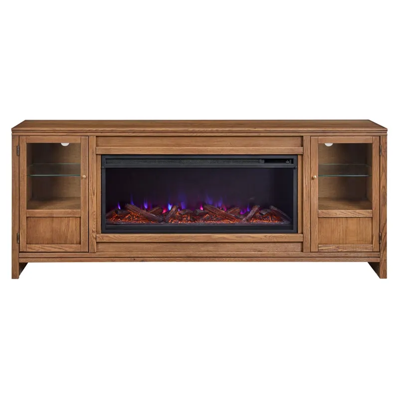 Sandro 80" Fireplace Console