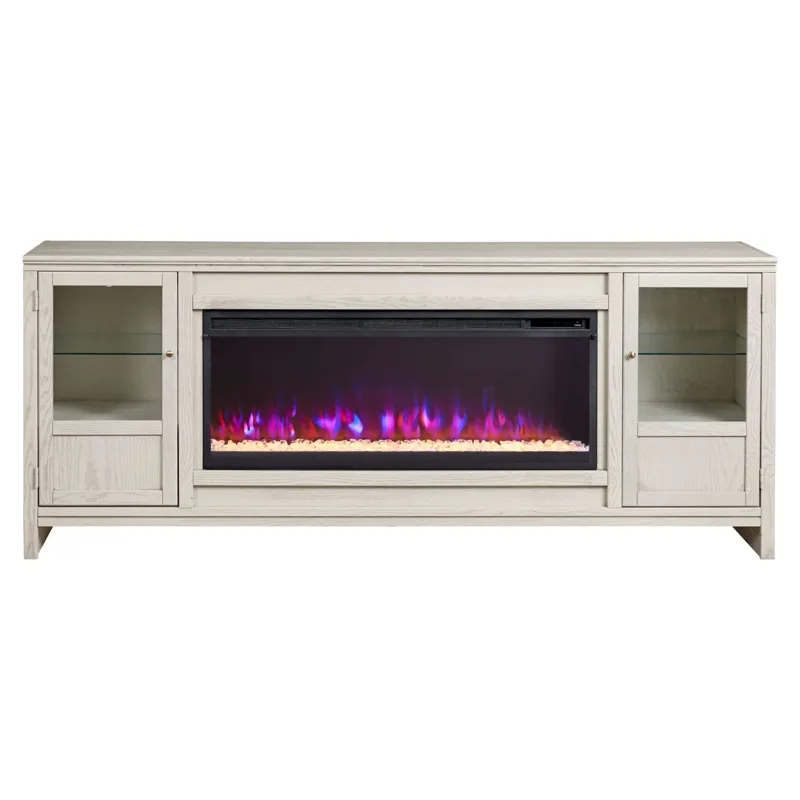 Sandro 80" Fireplace Console
