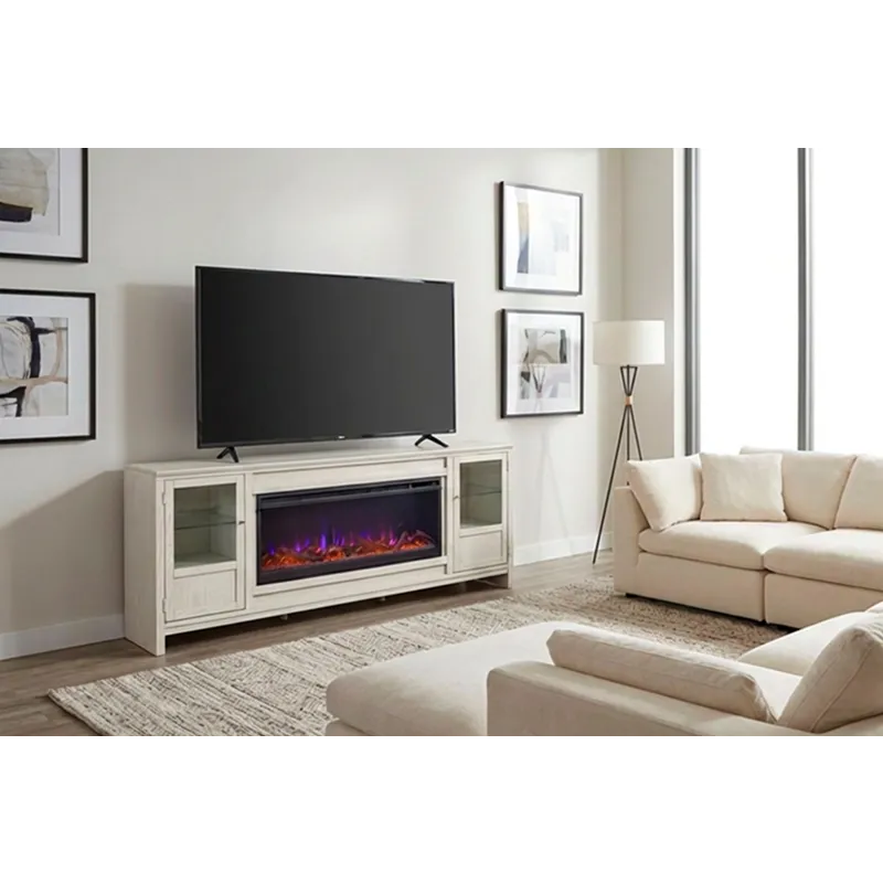 Sandro 80" Fireplace Console