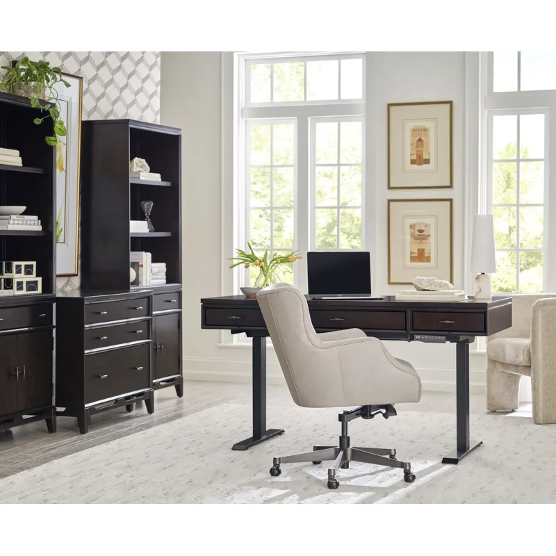 Sutton Door Bookcase - French Roast
