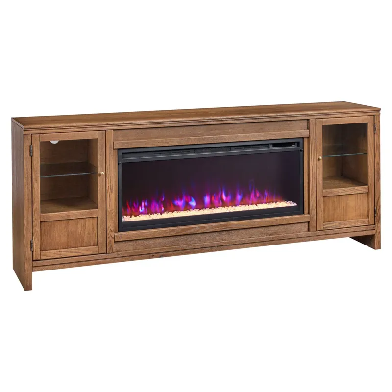 Sandro 80" Fireplace Console