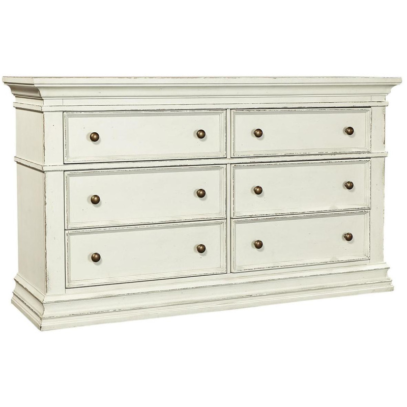 Granville Vintage White Dresser by Aspen Home I207453WHI Horton's