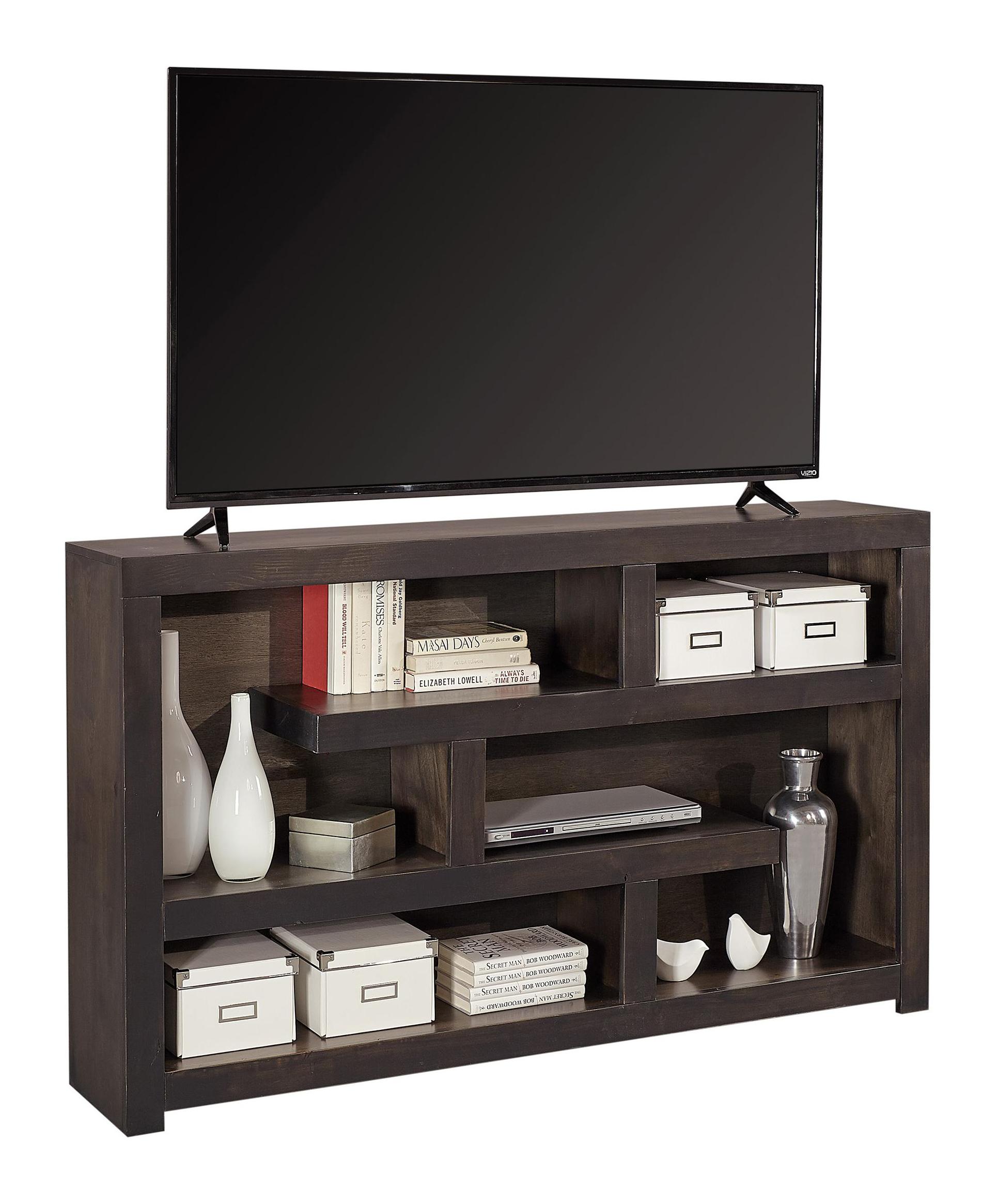 60" Open Display/Console DY960GHT by Aspen Home at Howard's Budget