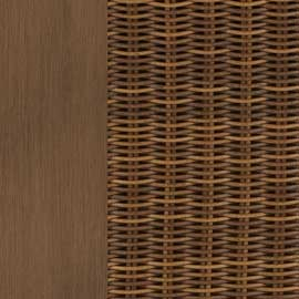 Oak/Raffia