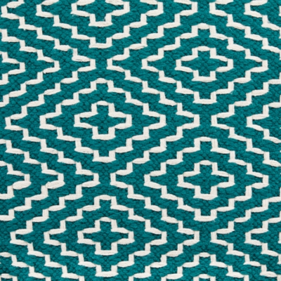 Teal/Ivory