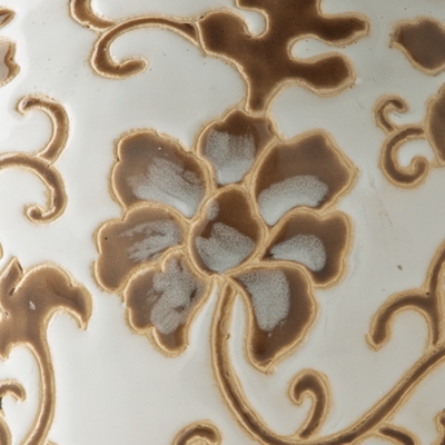 Cream/Brown