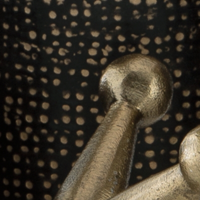 Black/Gold Finish