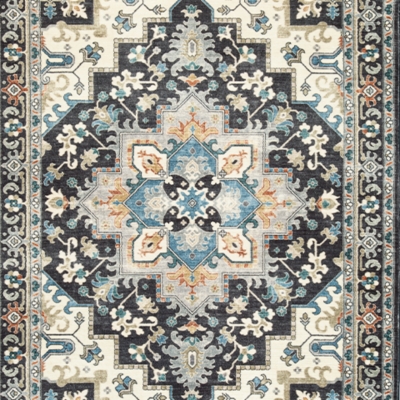 Black/Cream/Blue