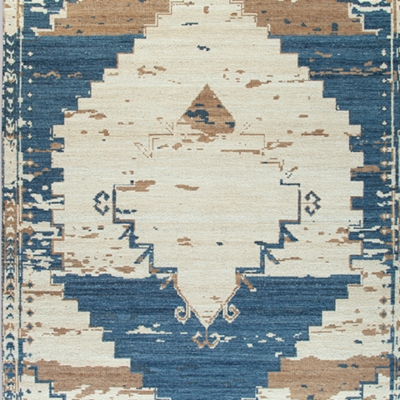 Blue/Brown/Tan