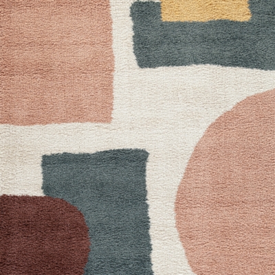 Cream/Pink/Gray