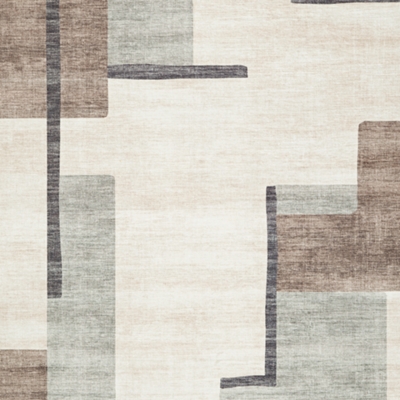 Cream/Brown/Gray