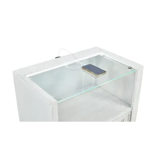 Open Nightstand-USB/LED