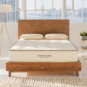 Avocado Green Organic Medium Mattress 