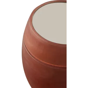 As Shown: Amber finish