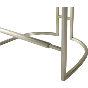 As Shown: leather L1420 (no longer available), Antique Silver finish (no longer available)