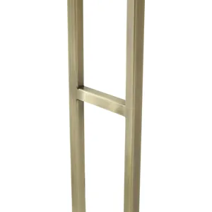 As Shown: leather L1420, Antique Bronze finish (limited availability)