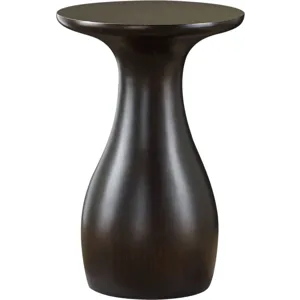 As Shown: Polished Brass top, Dark Bronze resin base