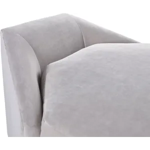 As Shown: fabric 94-541 (no longer available), Caviar finish