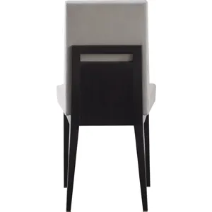 As Shown: fabric 94-540 (no longer available), Caviar finish